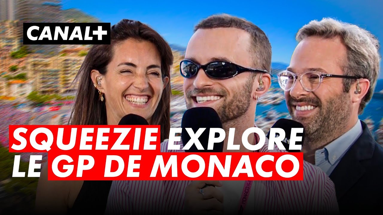 SQUEEZIE sur les nouveaux fans de F1 et le GP Explorer - Grand Prix de Monaco - F1