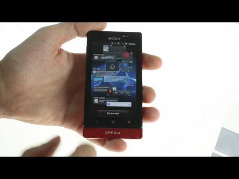 how to turn on front camera on xperia p