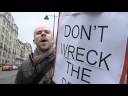 Christian Aid climate demo