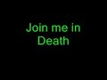 HIM - join me in death lyrics