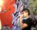 SAKEO Y ARCOE BAILANDO Y PINTANDO