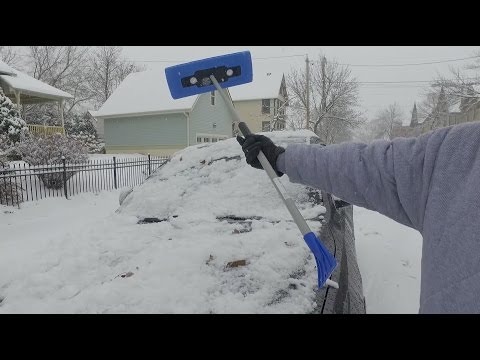 Snow Remover For Cars And Trucks 16 5 À 24 8 Pouces Brosse À