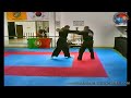 0034 Hapkido - EMRL - Defesa contra murro com enrolamento e chave de perna