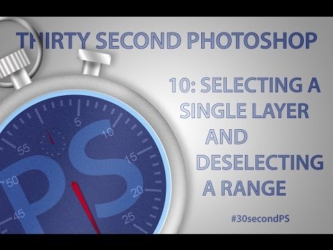 how to isolate a layer in photoshop