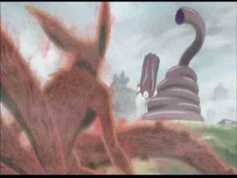 Naruto Kyuubi vs Reibi no Menhiru Lithium AMV