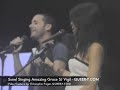 Sunel Sings Amazing Grace at Jorge Lopez Mercado Vigil in San Juan
