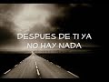 DESPUES DE TI DESPUES DE TI