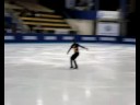 Romain Ponsart GP Juniors de Courchevel 2008 free program