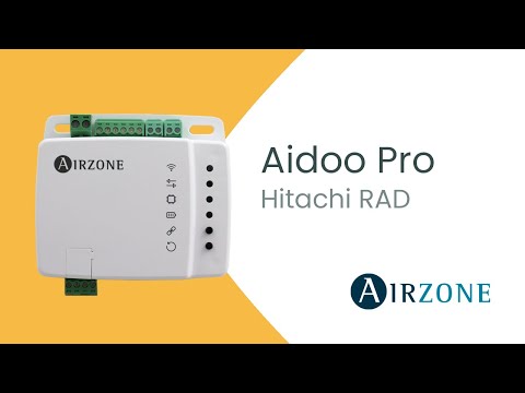 Installazione - Controllo Aidoo Pro Wi-Fi Hitachi RAD