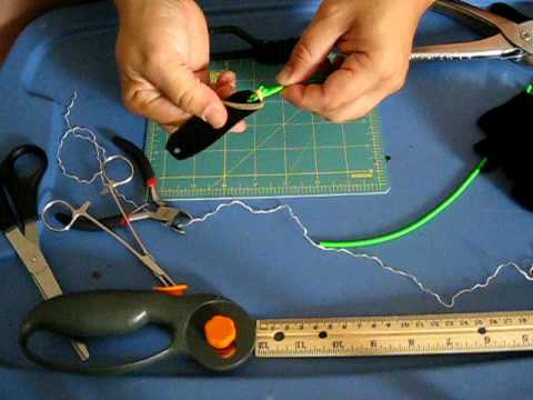how to fasten leather together