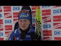 Svenska skidskytte landslagets 3:e plats i Österike