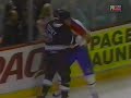 Rick Tocchet vs Stephane Quintal Oct 23, 1995