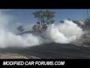 Blown LX Torana EASTY burnout at Springnats 2008