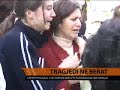 Berat, digjet shtepia, flaka perpin dy vajza