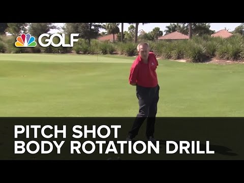 Pitch Shot Body Rotation Drill – SwingFix | Golf Channel