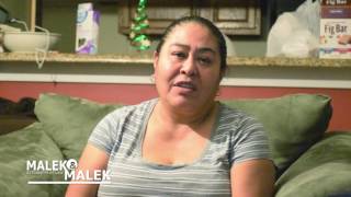 Testimonio de una cliente satisfecha con los servicios legales de Malek & Malek Abogados