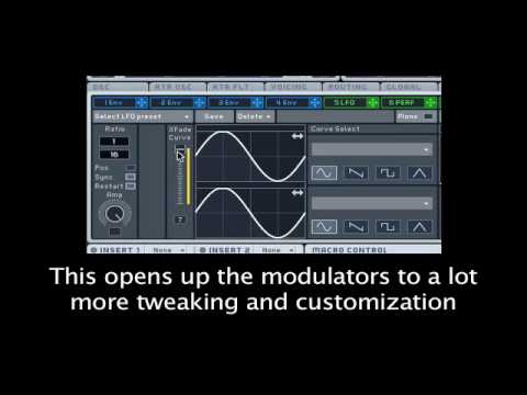 how to sync lfo in massive