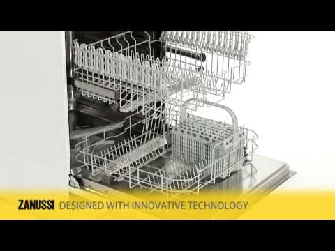 how to reset zanussi dishwasher