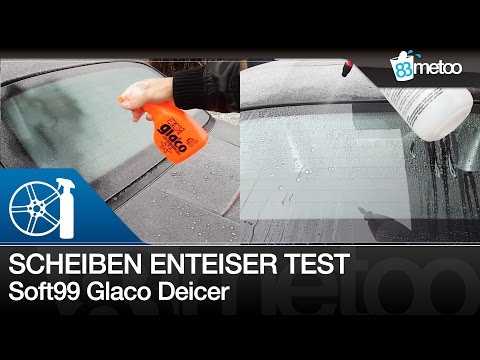 Scheiben enteisen mit Soft99 Glaco Deicer Spray | Scheibenenteiser Test | Autoscheiben enteisen