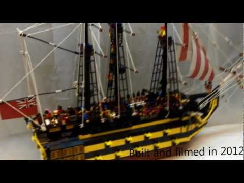 how to draw hms victory