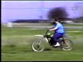 Fat bastard falls of moterbike