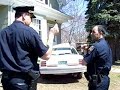 An elderly driver was rushed to a local hospital today after his car crashed into a house at 606 Crescent St. in Brockton.The accident occurred at around noon. The driver, whose name and age were not immediately available, suffered a head laceration, according to witnesses.