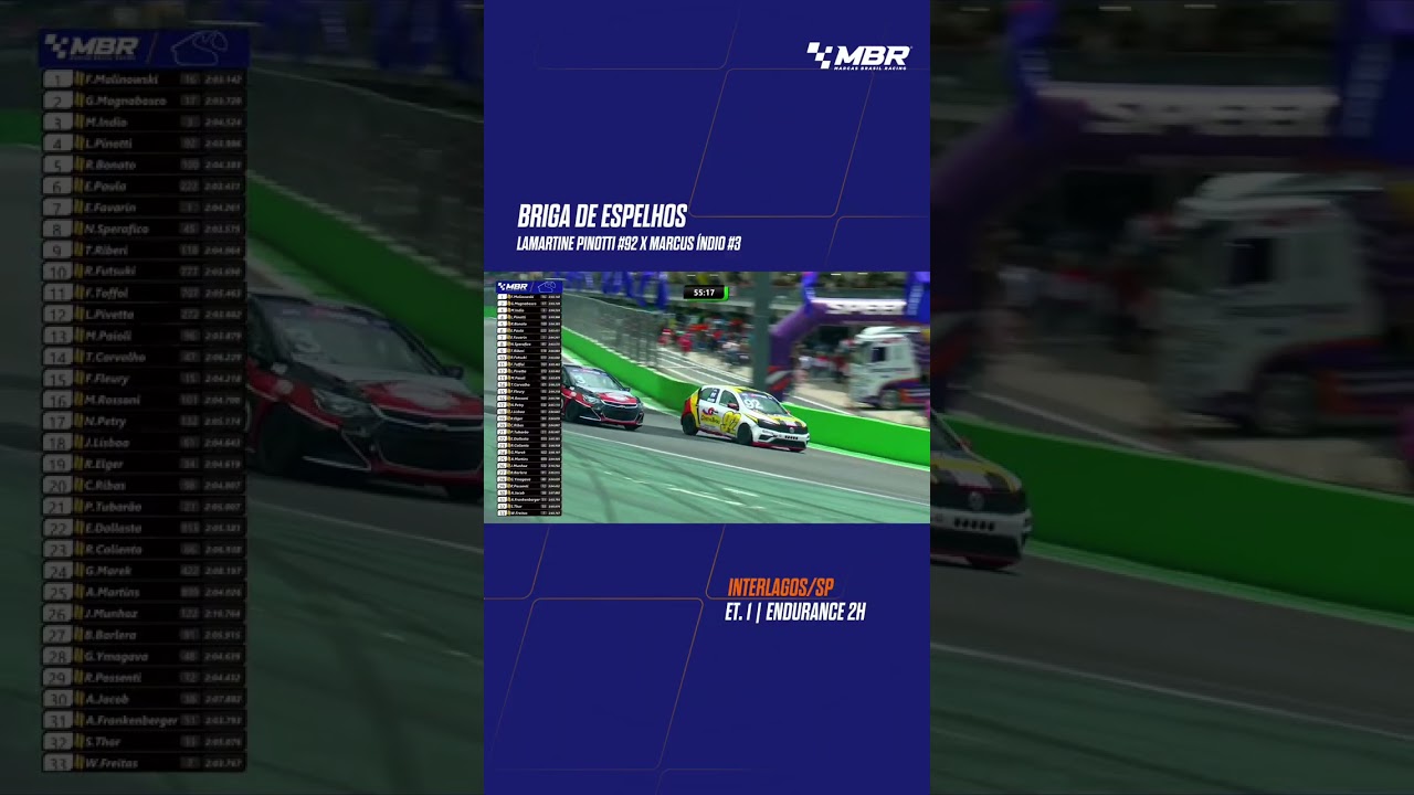 Roda com roda. Espelho com… ops! 😅