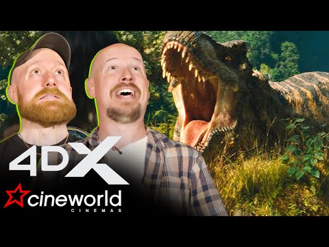 🦖 Jurassic World: Rebirth - 4DX Trailer Reaction | Cineworld Cinemas