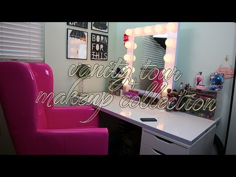 Vanity Tour + Makeup Collection + Organization