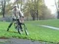 Tilting tricycle bicycle leaning trike