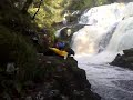 Kayaking Afon Mellte 2 Paddlers