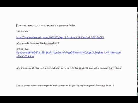 how to install aoe3 patch