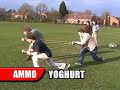 Fun With A Giant Slingshot