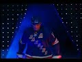 player introductions from the rangers home opener against florida