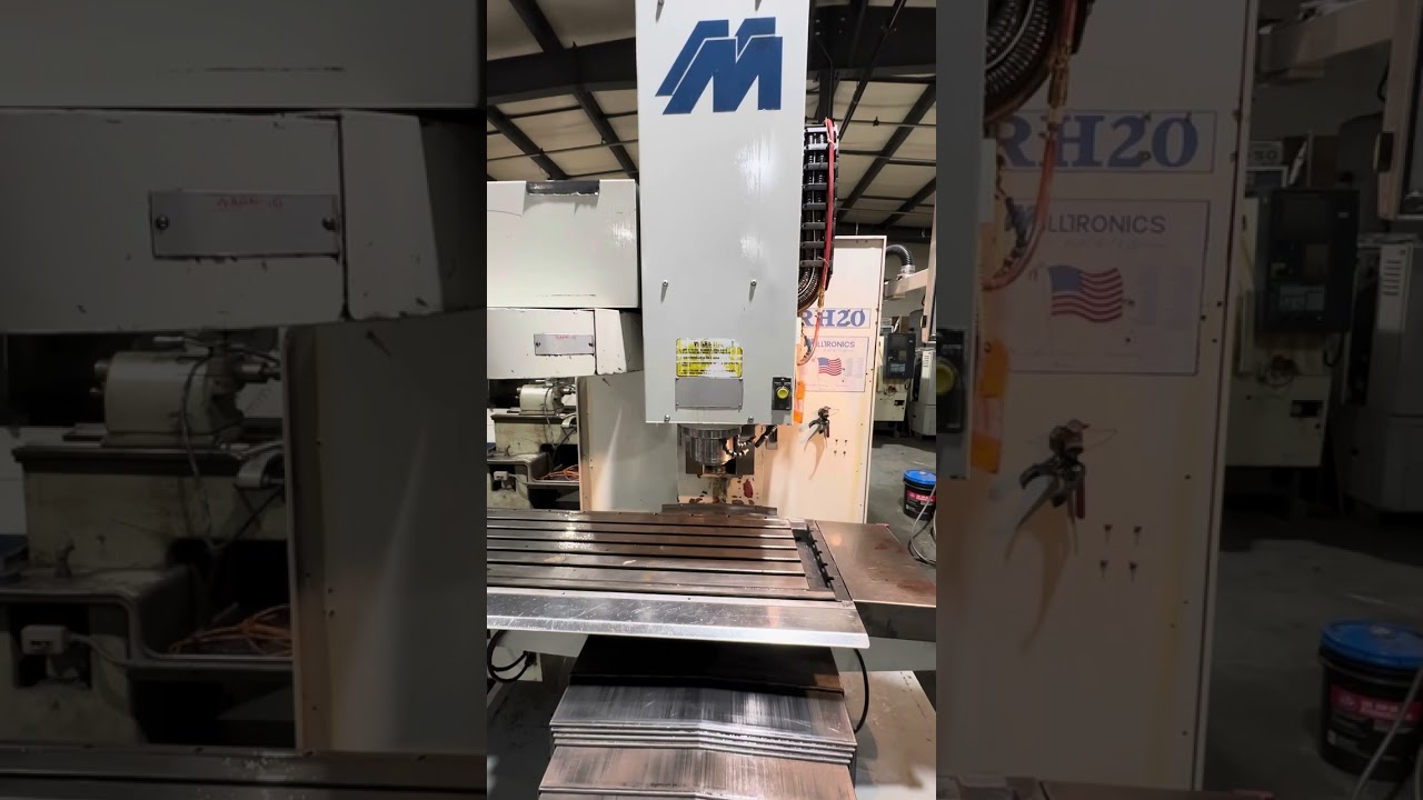 1 - PREOWNED MILLTRONICS CNC VERTICAL TOOL ROOM MILL, MODEL #: RH-20 SERIES K, S/N: 9816