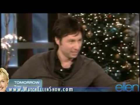 Zach Braff from Scrubs on Ellen Show - 12/07/2009 part 1