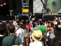 The National - Singer (Matt Berninger) in the Crowd - Live @ Open Air St. Gallen 2011