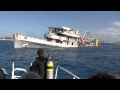 Kittiwake Sinking - Grand Cayman - 5th Jan 2011, 2:34PM