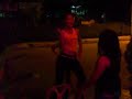 sexy Thai-Girl dancing on chairs in Ko Phangan 3