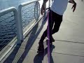 jerry kickflips third and army ledge.