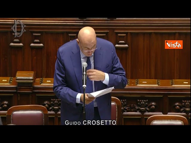 Crosetto: Governo condanna attacchi alla Flotilla, inaccettabile colpire civili in mare aperto