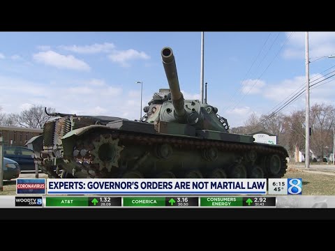 Is martial law on the horizon in Michigan?