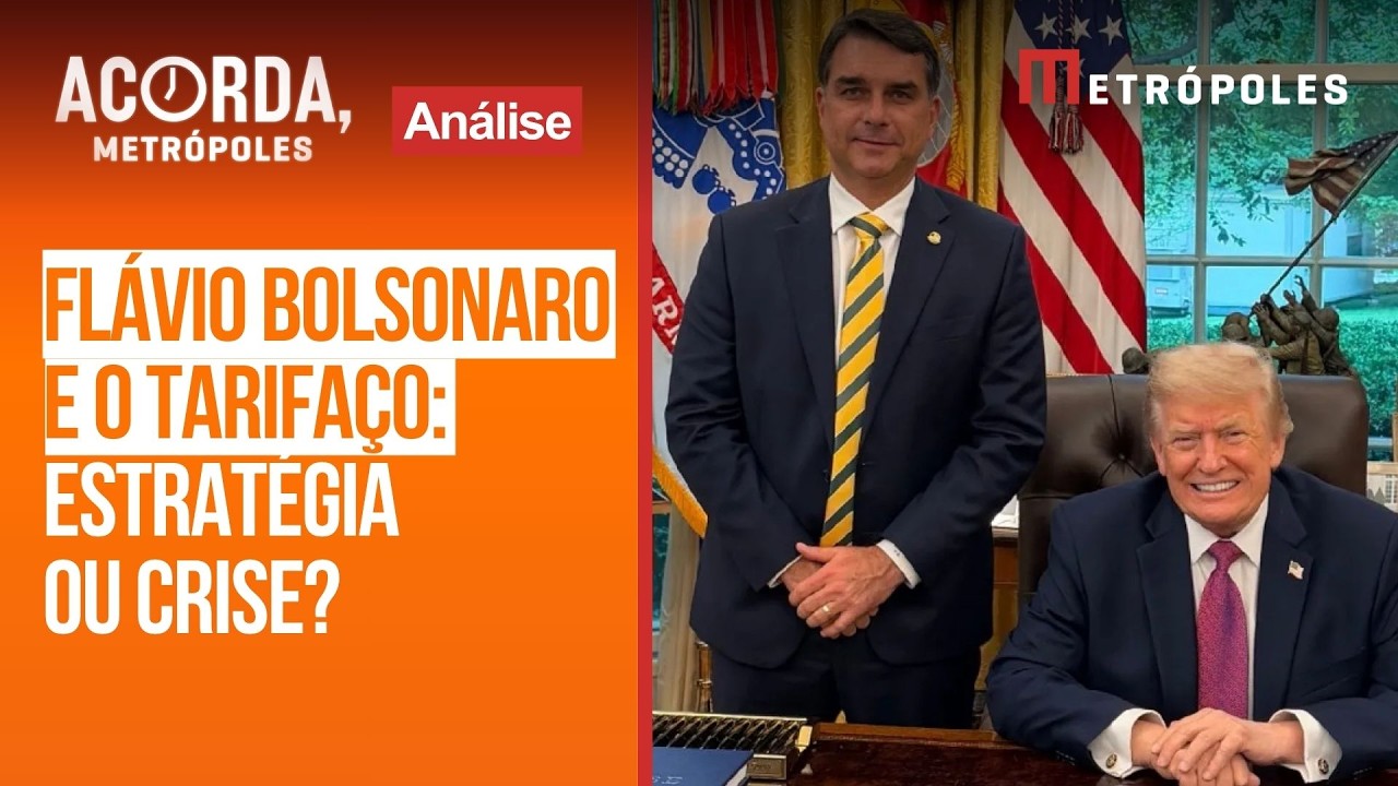 "Preocupação de Flávio é só eleitoral, não com o Brasil", diz Buss sobre tarifaço