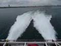 Lake Express Ferry Building Speed out of Milwaukee