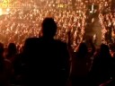 A dad rocking out during a Jonas Brothers concert A dad rocking out during a Jonas Brothers concert