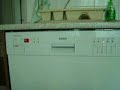 bosch sgs5602 dishwasher  end of wash   rinse 