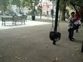 Giovanni on the swing.. & me scared as hell..haha