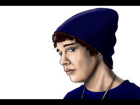 how to draw austin mahone