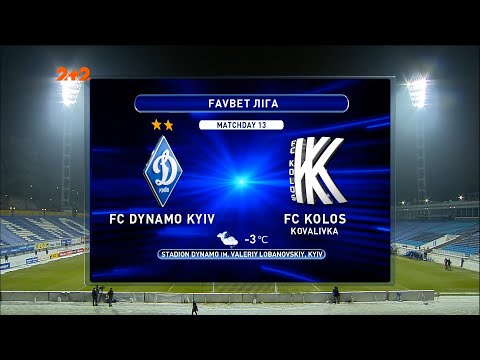 FK Dynamo Kyiv 2-2 FK Kolos Kovalivka 