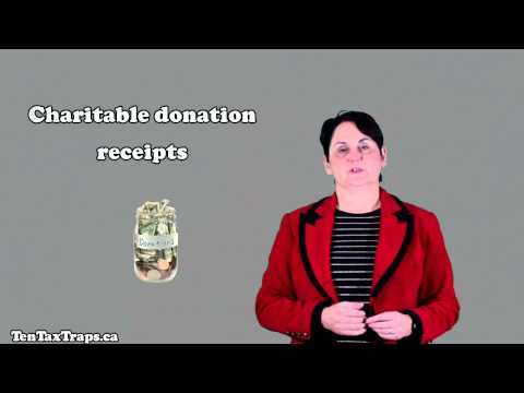how to provide tax receipts for donations